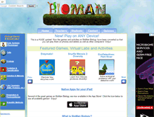 Tablet Screenshot of biomanbio.com